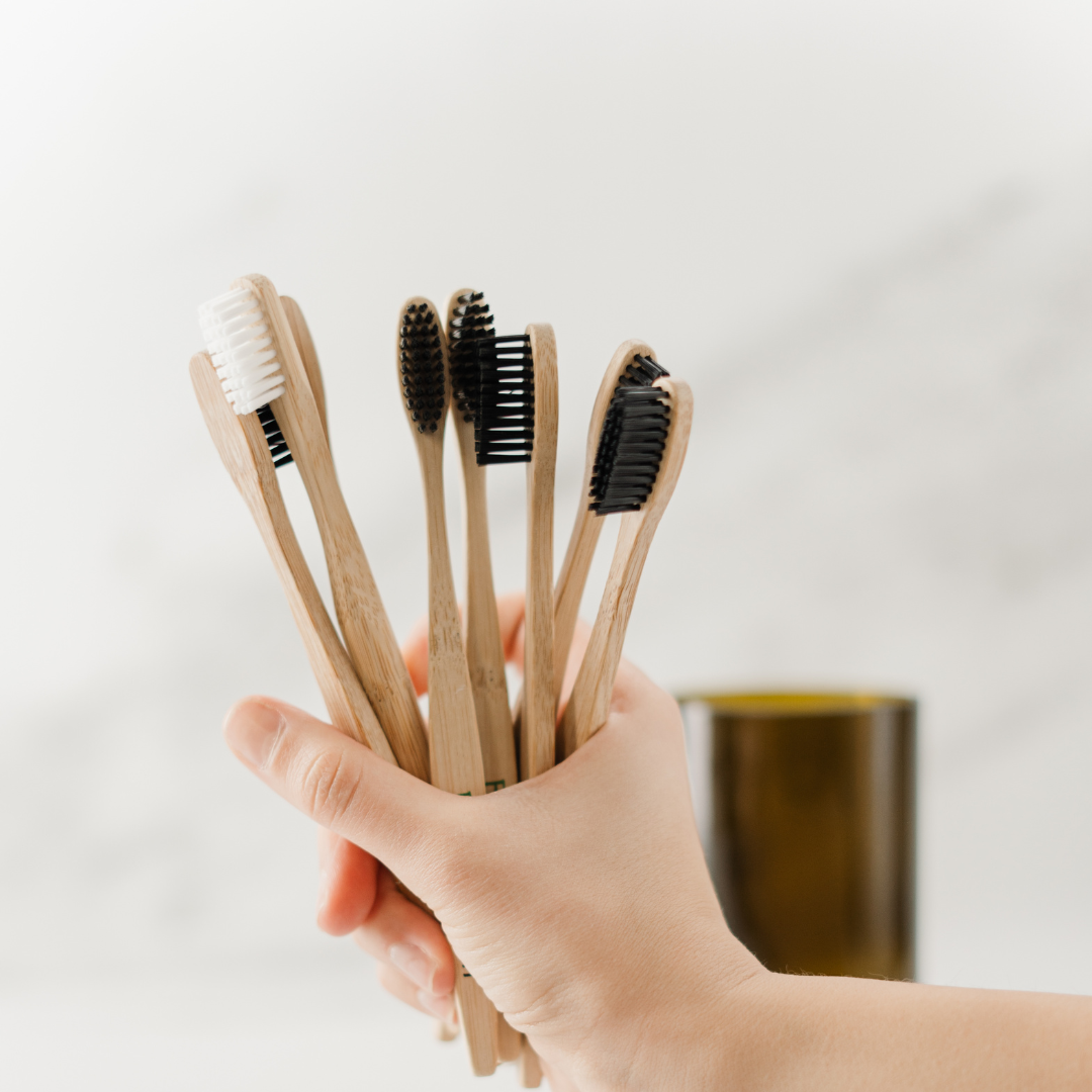 Personalized Bamboo Toothbrush Family Pack (10 Pack)
