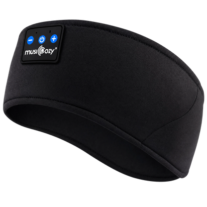 MUSICOZY Sleep Anywhere™ – 2-in-1 Blackout Sleep Headband
