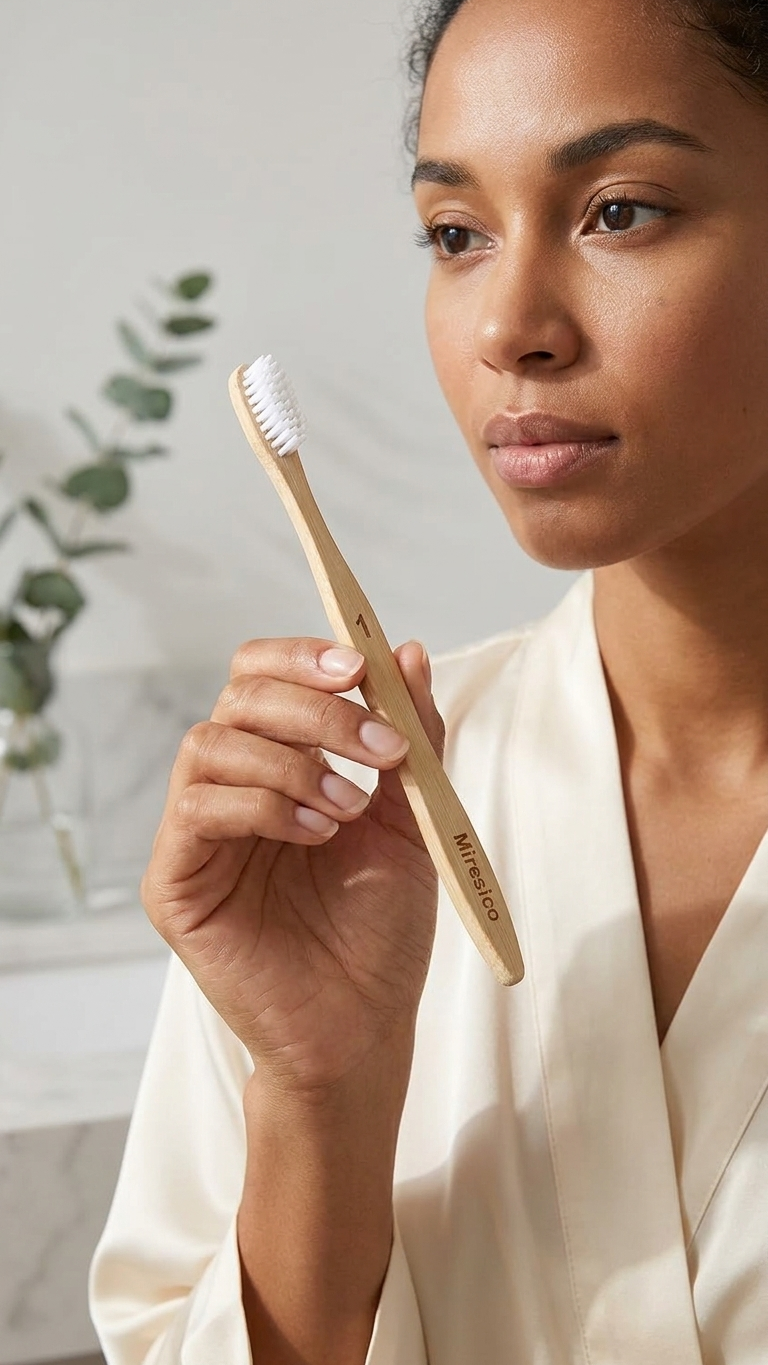 Personalized Bamboo Toothbrush Family Pack (10 Pack)