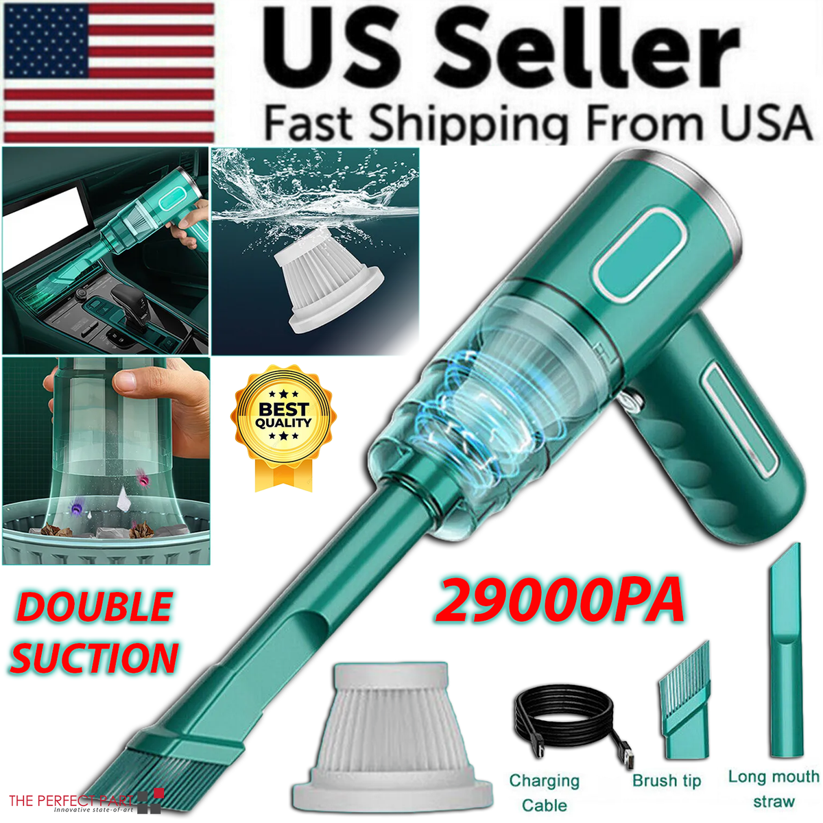Cleanova™ Portable Cordless Vacuum Cleaner for Car & Home