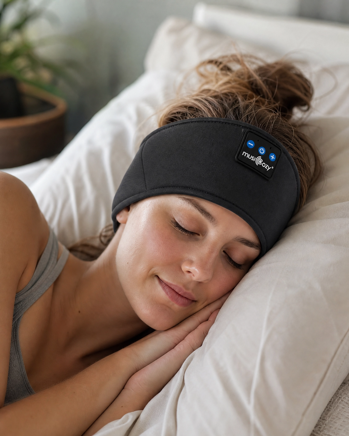 MUSICOZY Sleep Anywhere™ – 2-in-1 Blackout Sleep Headband