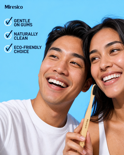 Personalized Bamboo Toothbrush Family Pack (10 Pack)
